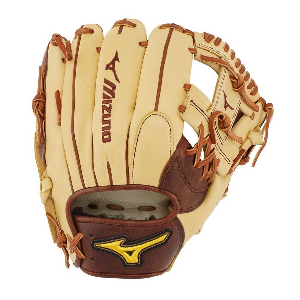 Mizuno Classic Pro Soft Infield 11.25" Női Kesztyű Khaki KJI015238